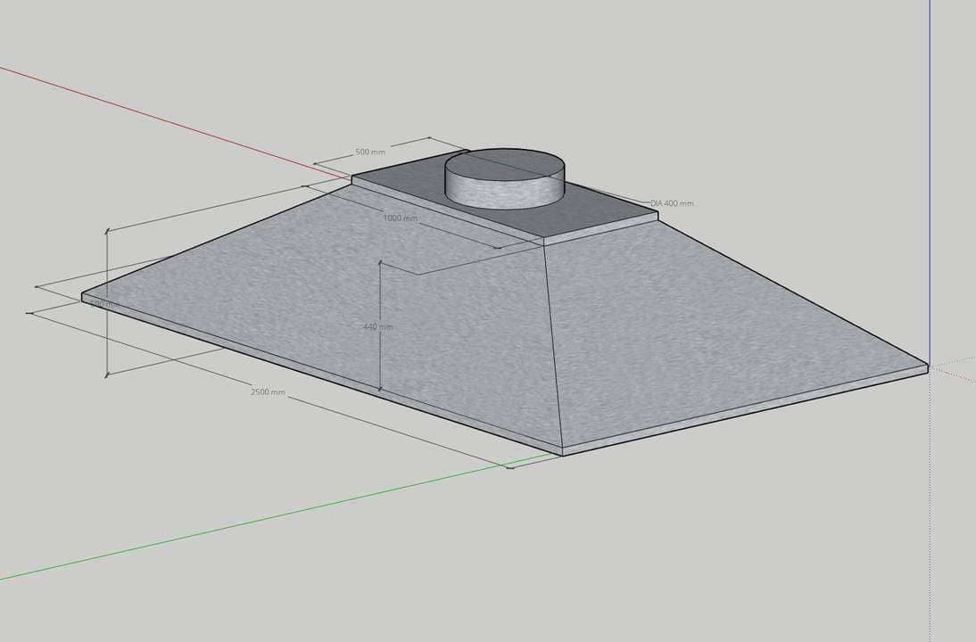 Okap przemysłowy BLACHBUD